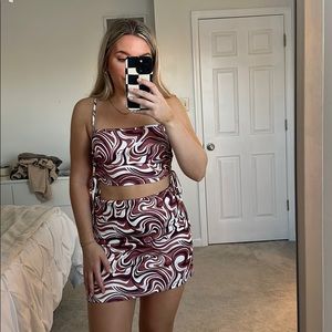 two piece skirt/tank set